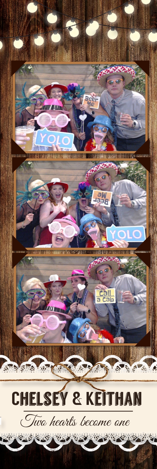 Chelsey & Keithan’s Wedding | View more photos from the event at gallery.photoboothbillings.com/u/PhotoBoothBillings/Chelsey-Keithan’s-Wedding